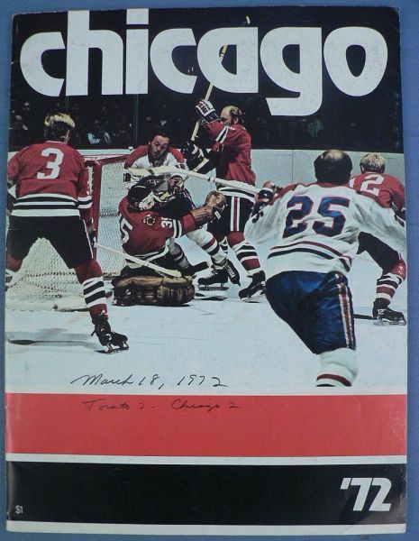 P70 1972 Chicago Black Hawks